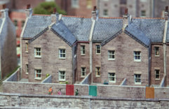 Left hand pair of the terraced houses.