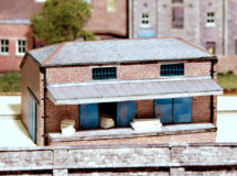 This small warehouse is also yet to be set in a suitable yard area.