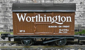 The ale van in clean condition. Note the enormouse standard couplings.